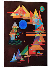 Magnettafel Spitzen im Bogen