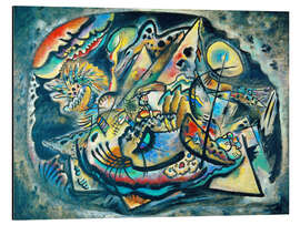 Magnettafel Komposition 'Graues Oval'