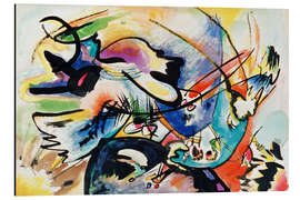 Magnettafel Rot mit Schwarz