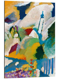 Magnettafel Kirche in Murnau