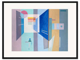 Gerahmter Kunstdruck Nach Rechts - nach Links