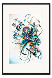 Gerahmter Kunstdruck Komposition 1916