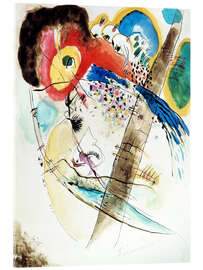 Tableau en verre acrylique Oiseaux exotiques