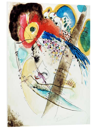 Foam board print Exotic birds