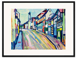 Gerahmter Kunstdruck Murnau - Untermarkt