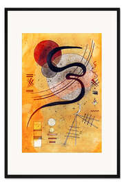 Gerahmter Kunstdruck Launelinie