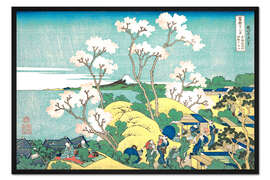 Gerahmter Kunstdruck Der Fuji von Gotenyama in Shinagawa