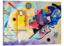 Magnettafel Gelb-Rot-Blau - Wassily Kandinsky