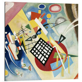 Magnettafel Mit dem schwarzen Raster