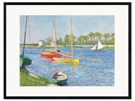 Framed art print The Seine at Argenteuil