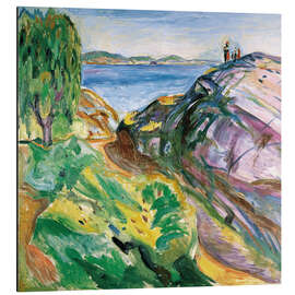 Magnettafel Sommer an der Küste, Krager (Sommer ved kysten)