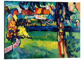 Magnettafel Oberbayerische Kleinstadt (Murnau)