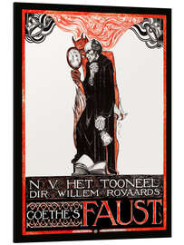 Magnettafel Plakat für Goethes Faust