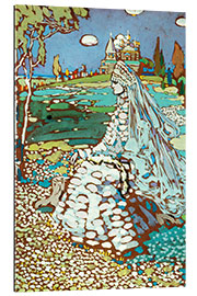 Gallery print Russian Beauty in Landscape