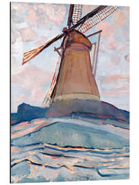 Magnettafel Windmühle