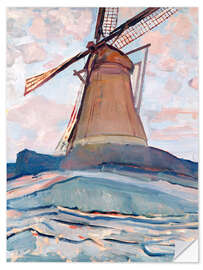 Wandsticker Windmühle