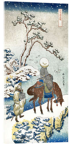 Akryylilasitaulu The Chinese poet Su Dongpo