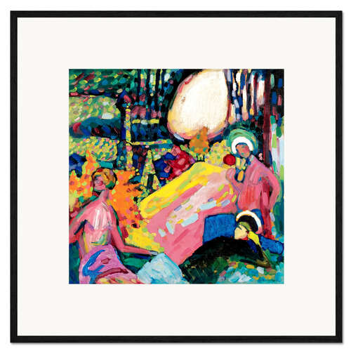 Framed art print White Sound