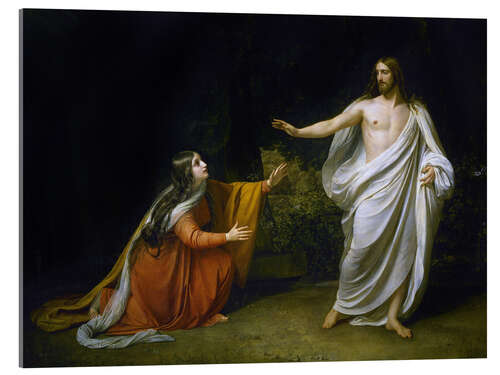 Quadro em acrílico Christ's Appearance to Mary Magdalene after the Resurrection