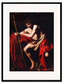 Framed art print St. John the baptist