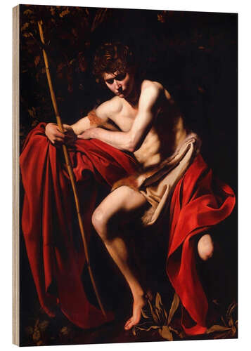 Quadro de madeira St. John the baptist