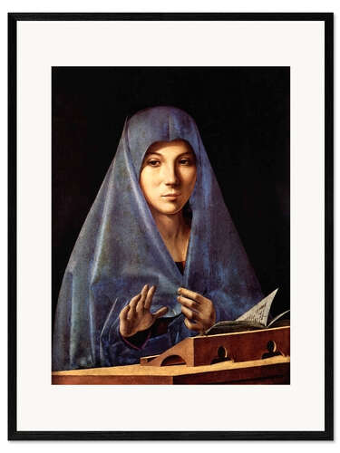Framed art print Virgin Annunciate I