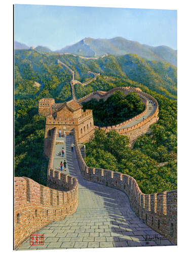 Quadro em plexi-alumínio Great Wall of China   Mutianyu Section 1