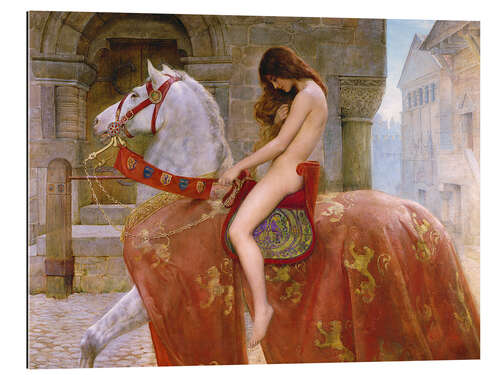 Galleritryk Lady Godiva (detalje)