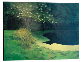 Magnettafel Der Teich, Honfleur