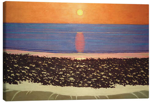 Obraz na płótnie Sunset, Villerville