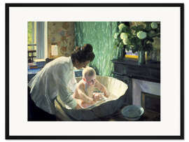 Gerahmter Kunstdruck Am Morgen