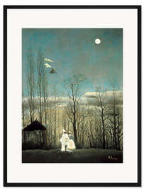 Gerahmter Kunstdruck Karnevals-Abend