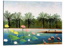 Magnettafel Die Flamingos