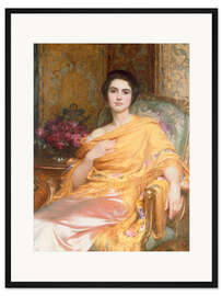 Gerahmter Kunstdruck Elsa, Tochter von William Hall Esqu.