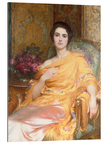 Quadro em plexi-alumínio Elsa, daughter of William Hall Esq