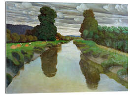 Galleriprint The river Risle near Berville