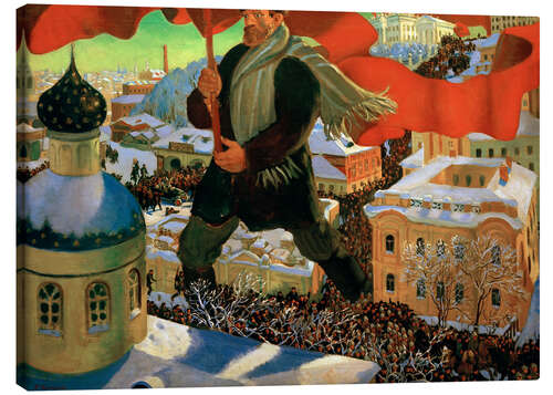 Canvas print The Bolshevik