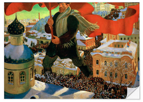 Muursticker The Bolshevik