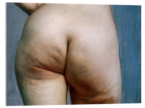 Acrylglas print Study of the buttocks