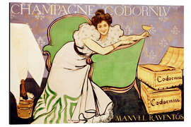 Magnettafel Champagne Codorníu