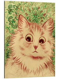 Magnettafel Kaleidoskop-Katzen: Paisley