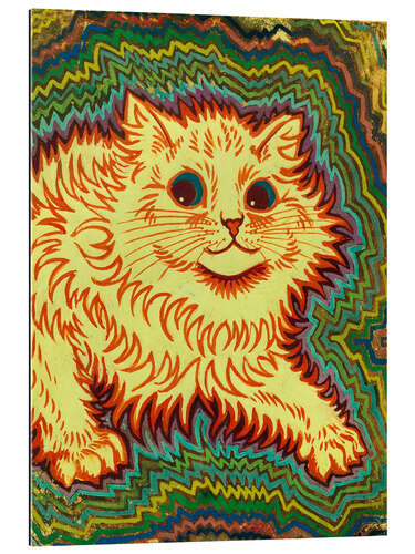 Gallery Print Kaleidoskop-Katzen: Elektrische Katze