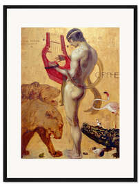 Gerahmter Kunstdruck Orpheus