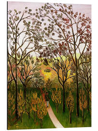 Magnettafel Eine Ecke des Bellevue-Plateaus