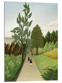 Tableau en plexi-alu Les promeneurs du dimanche