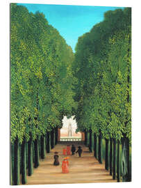 Gallery print The avenue in the park in Saint-Cloud