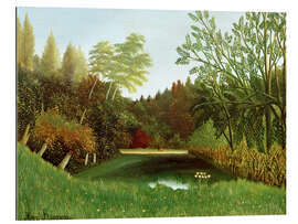 Gallery print View of the Bois de Boulogne