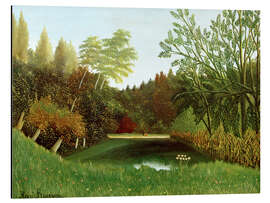 Magnettafel Blick auf den Bois de Boulogne