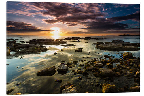 Akryylilasitaulu Sunrise Lake Malawi Africa