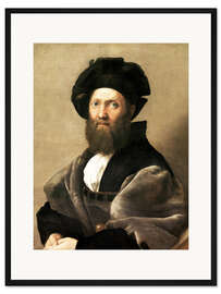 Gerahmter Kunstdruck Balthazar Castiglione